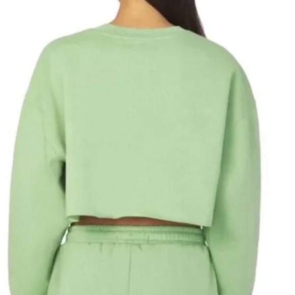 WeWoreWhat Cropped Hoodie Size Medium - Picture 6 of 13